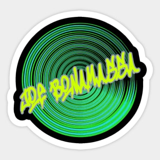 retro Joe Bonamassa Sticker